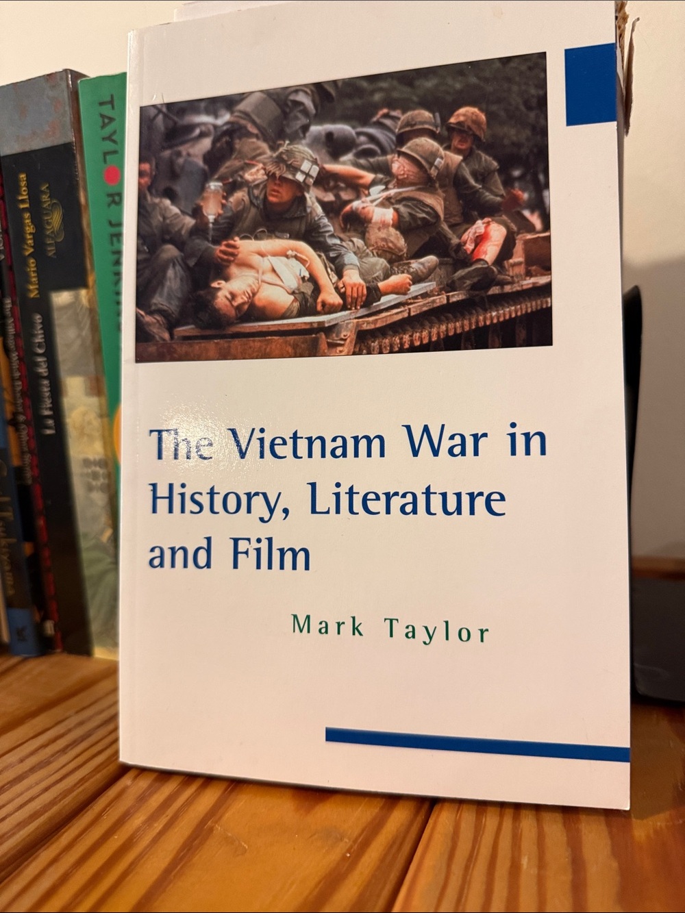 The Vietnam War in History, Literature and Film - Mark Taylor (White/Blue)